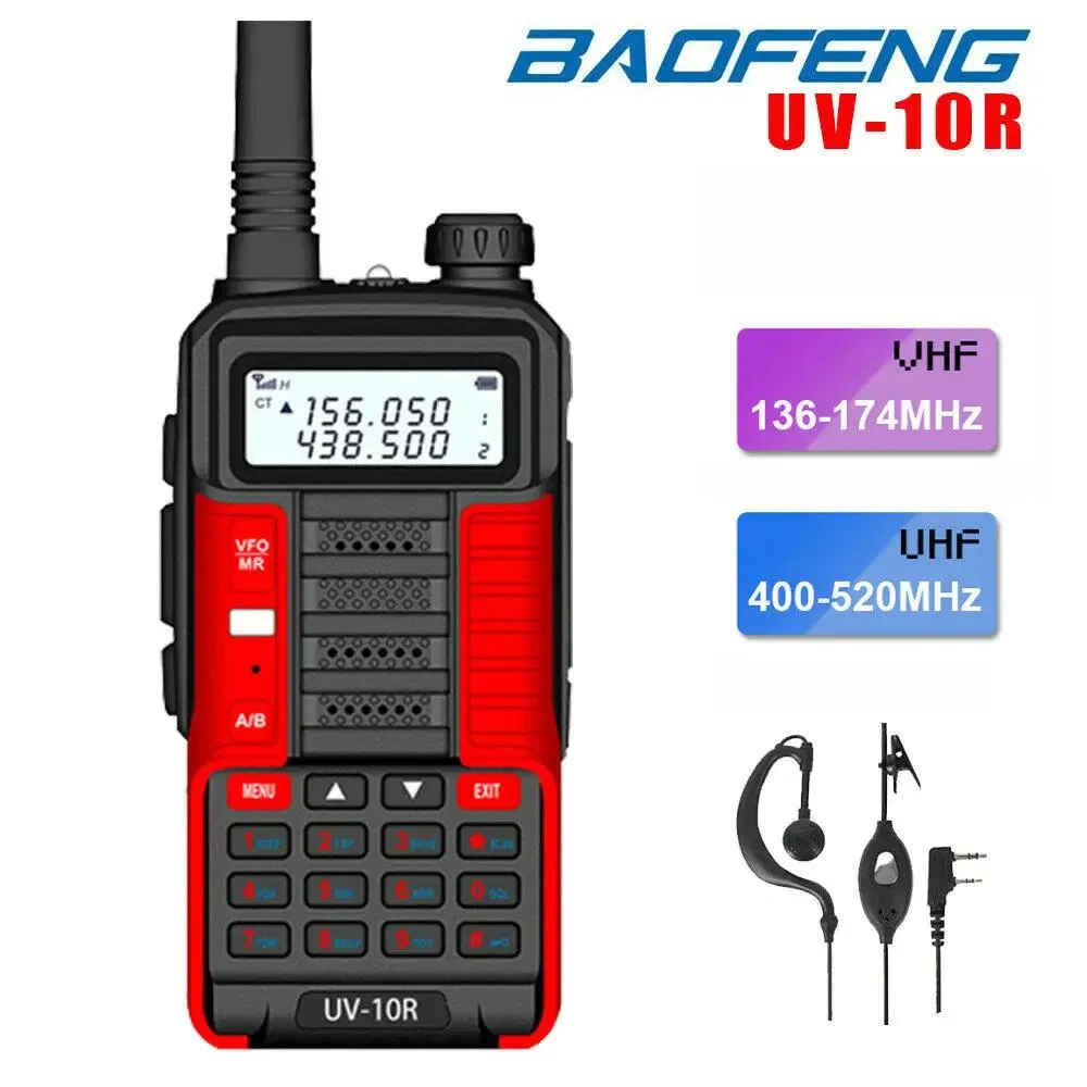 Портативная рация Baofeng UV-10R Dual Band 10W