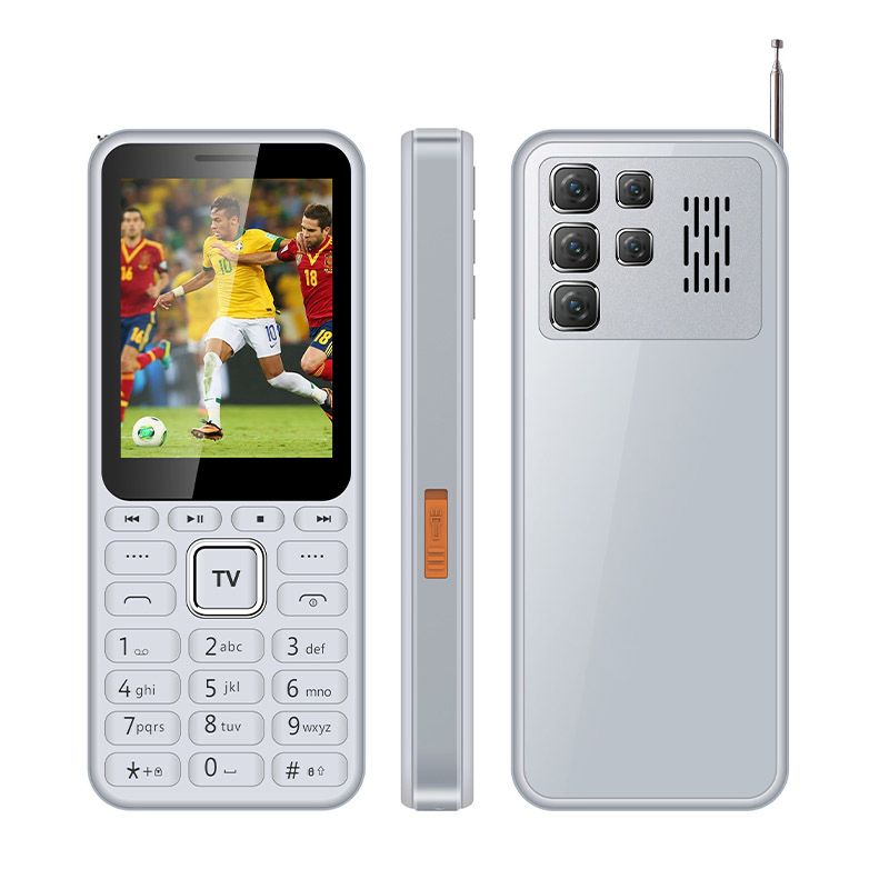 Кнопочный телефон 2.8" с фонариком, ТВ и 2 SIM