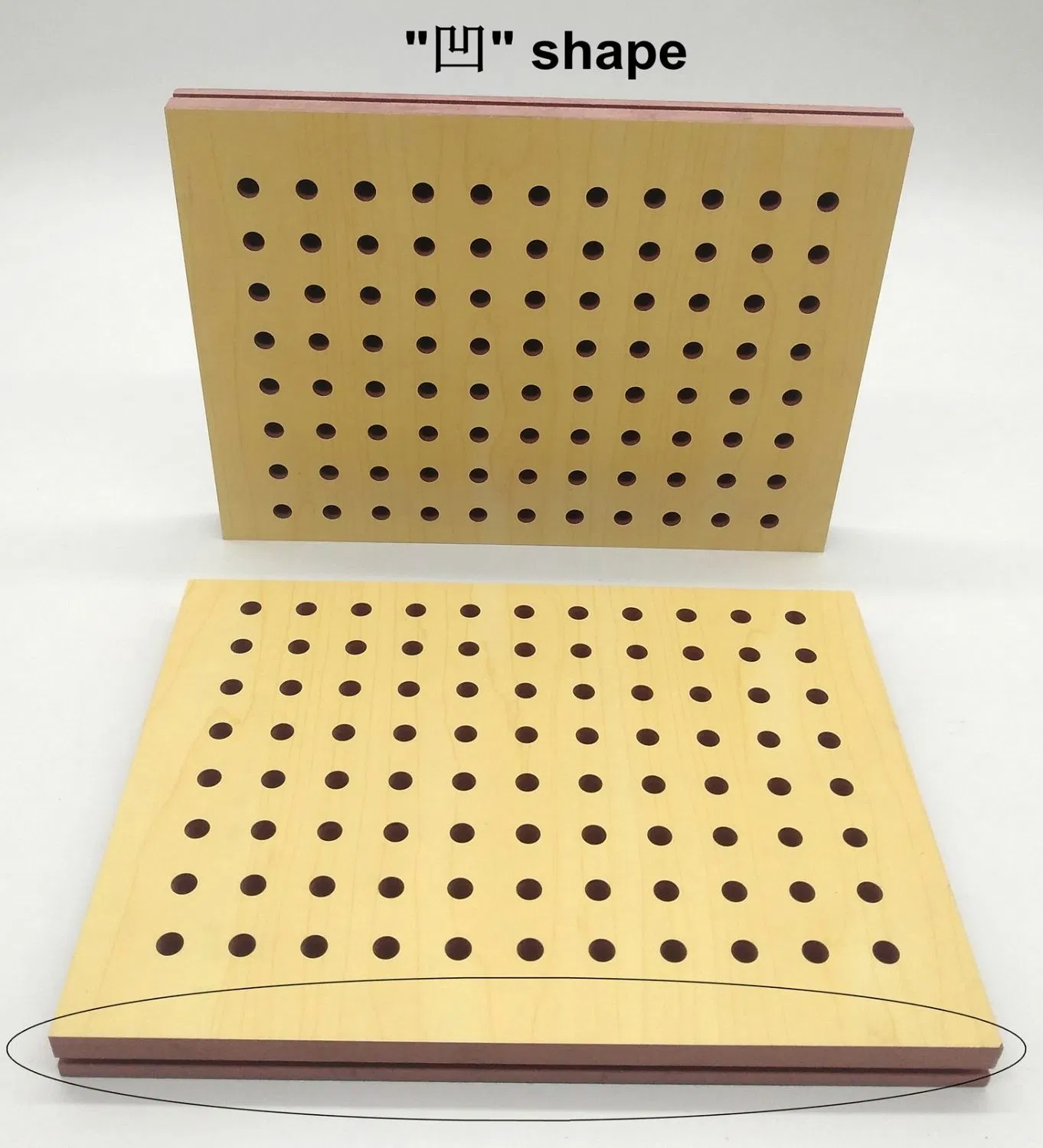 Construction Interior Building Materials for Wall and Ceiling MDF Perforated Acoustic Panel