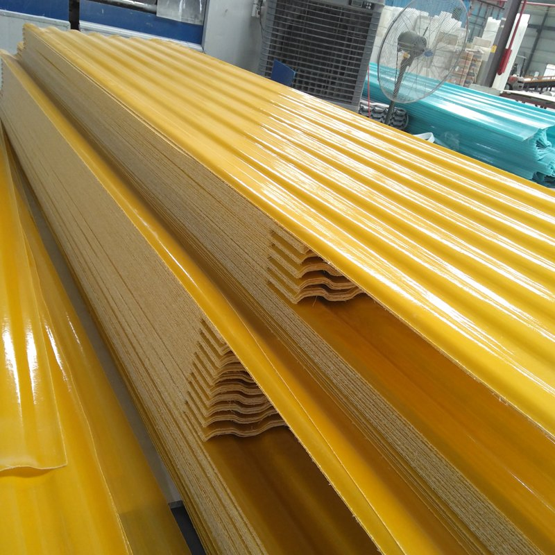 4X8 White Corrugated GRP FRP Translucent Fiberglass Roof Panel