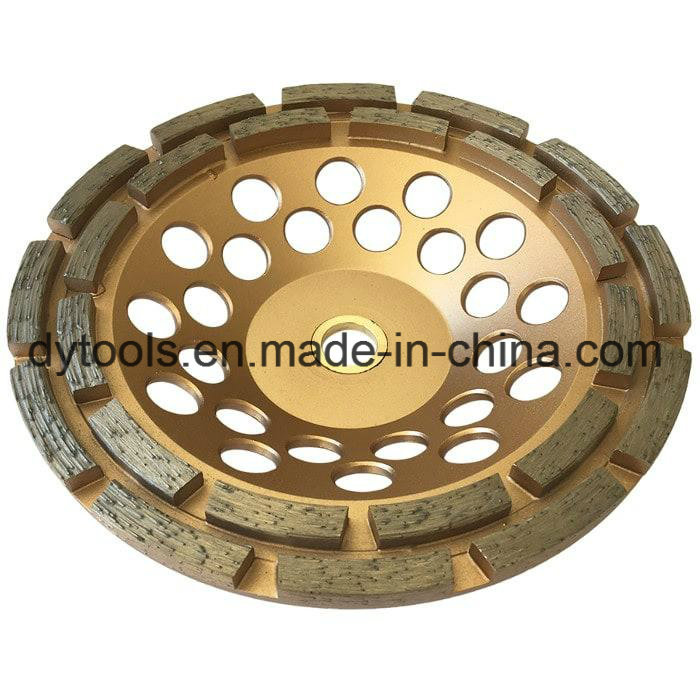 Excellent Quality with Right Price Double Row Diamond Grinding Cup Wheel