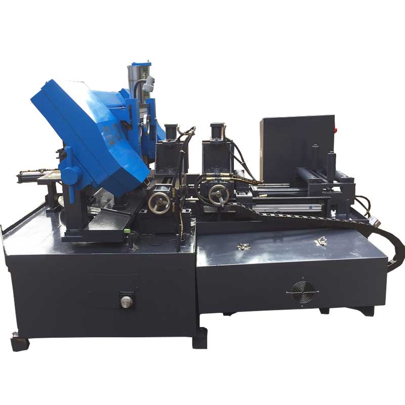 Ленточная пила по металлу автоматическая угловая GZX4230