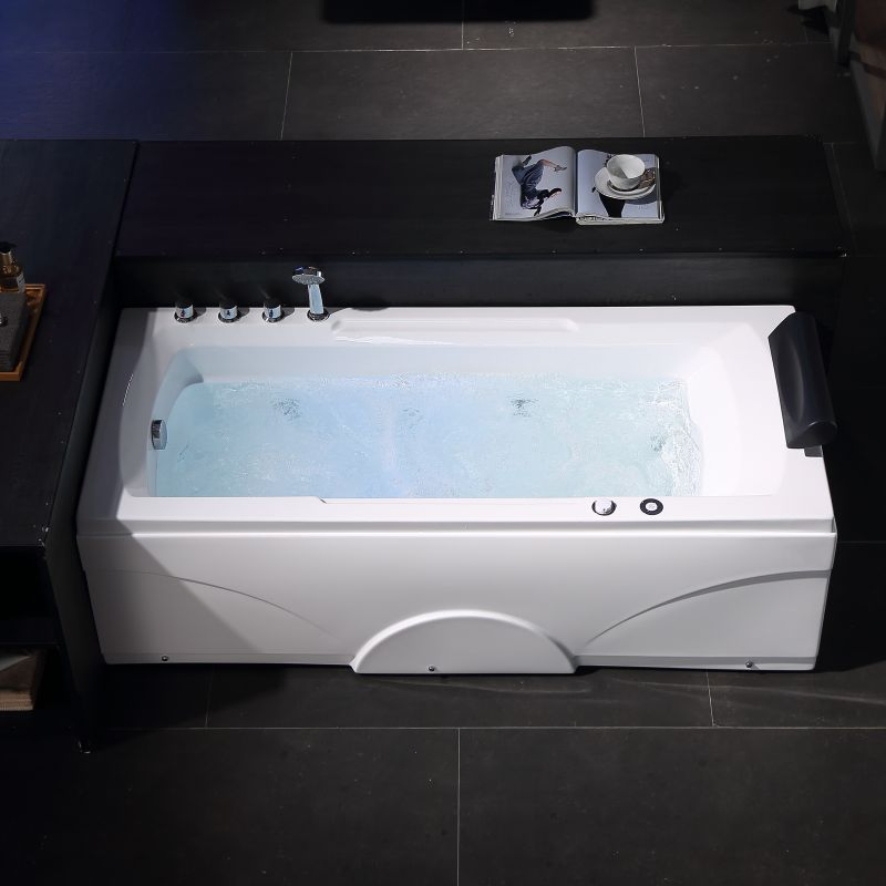 Boss-Designed Deluxe Massage Bathtub with Comfortable Backrest Nozzles (CC532)