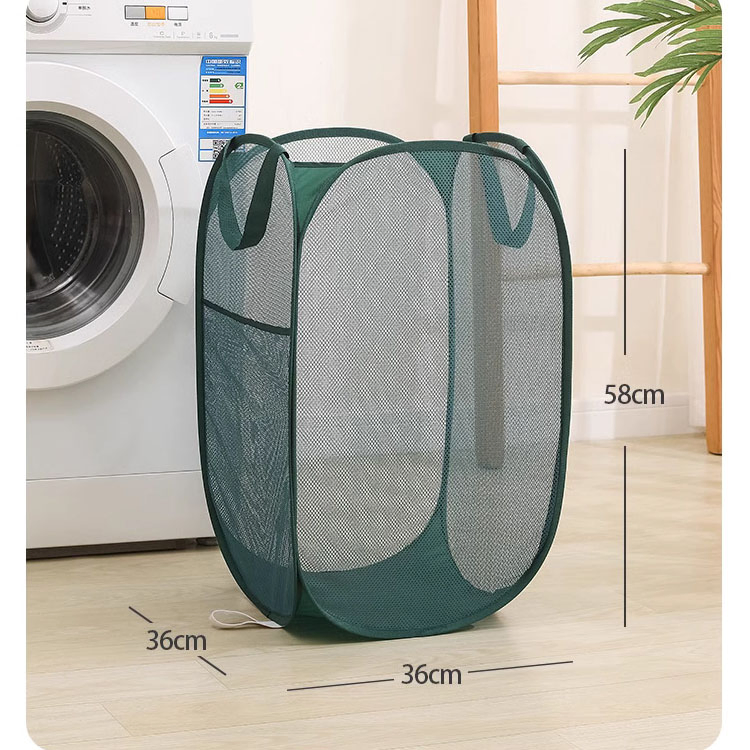 Multi-Functional Foldable Bathroom Hanging Walt Wall Dirty Clothes Large Capacity Laundry Basket