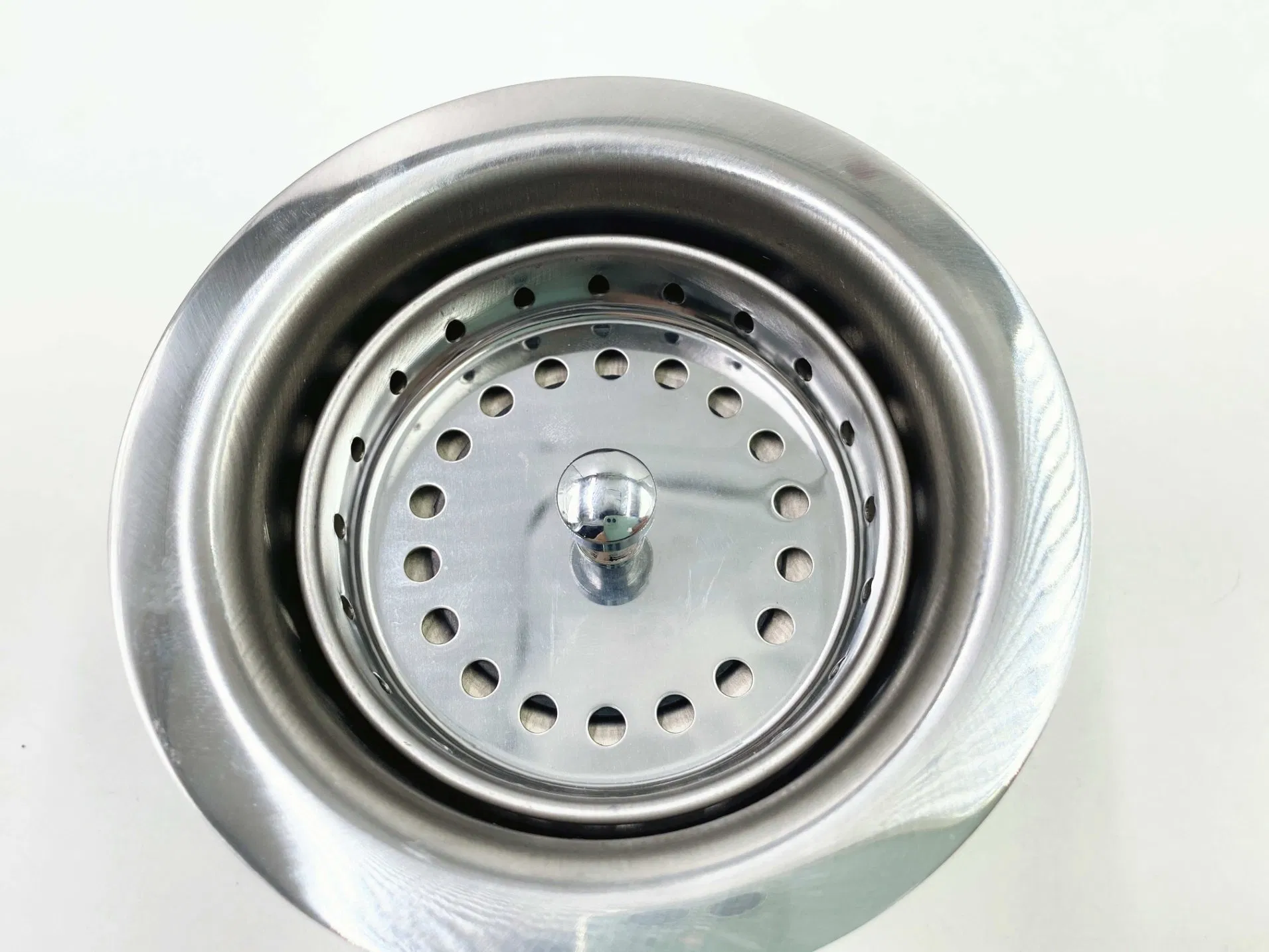 Durable Round Shape Drain Stainless Steel Sink Strainer