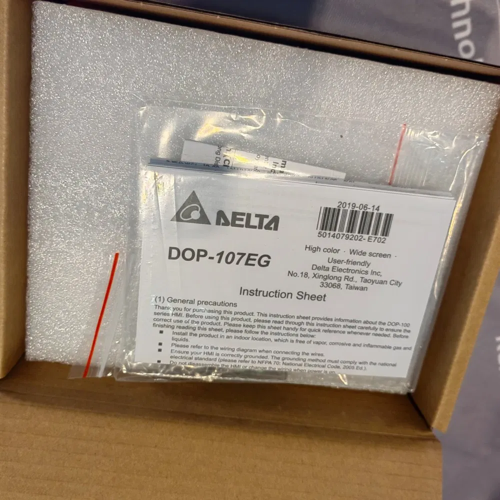 New Original Delta DOP-107eg HMI Touch Screen DOP107eg Fast Shipping