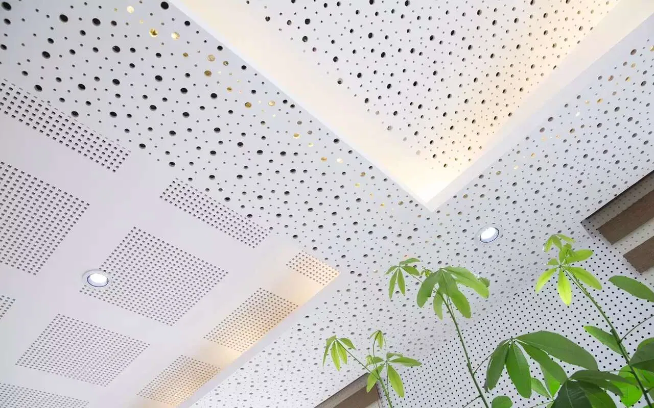 High-Quality Aca Brand Perforated Fiber Cement Ceiling Board