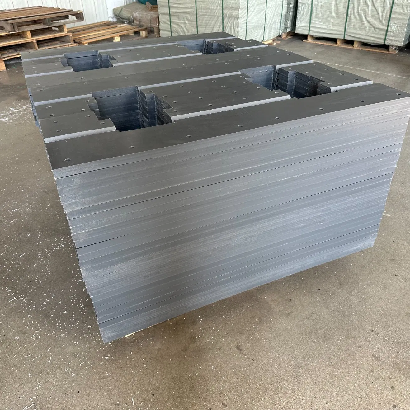 Premium Durable Grey UHMWPE Food Processing Liner Plates