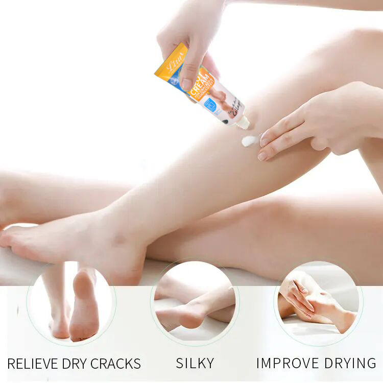 Liru Collagen Foot Cream Intensive Dry Cracked Skin Repair and Hydration 80ml