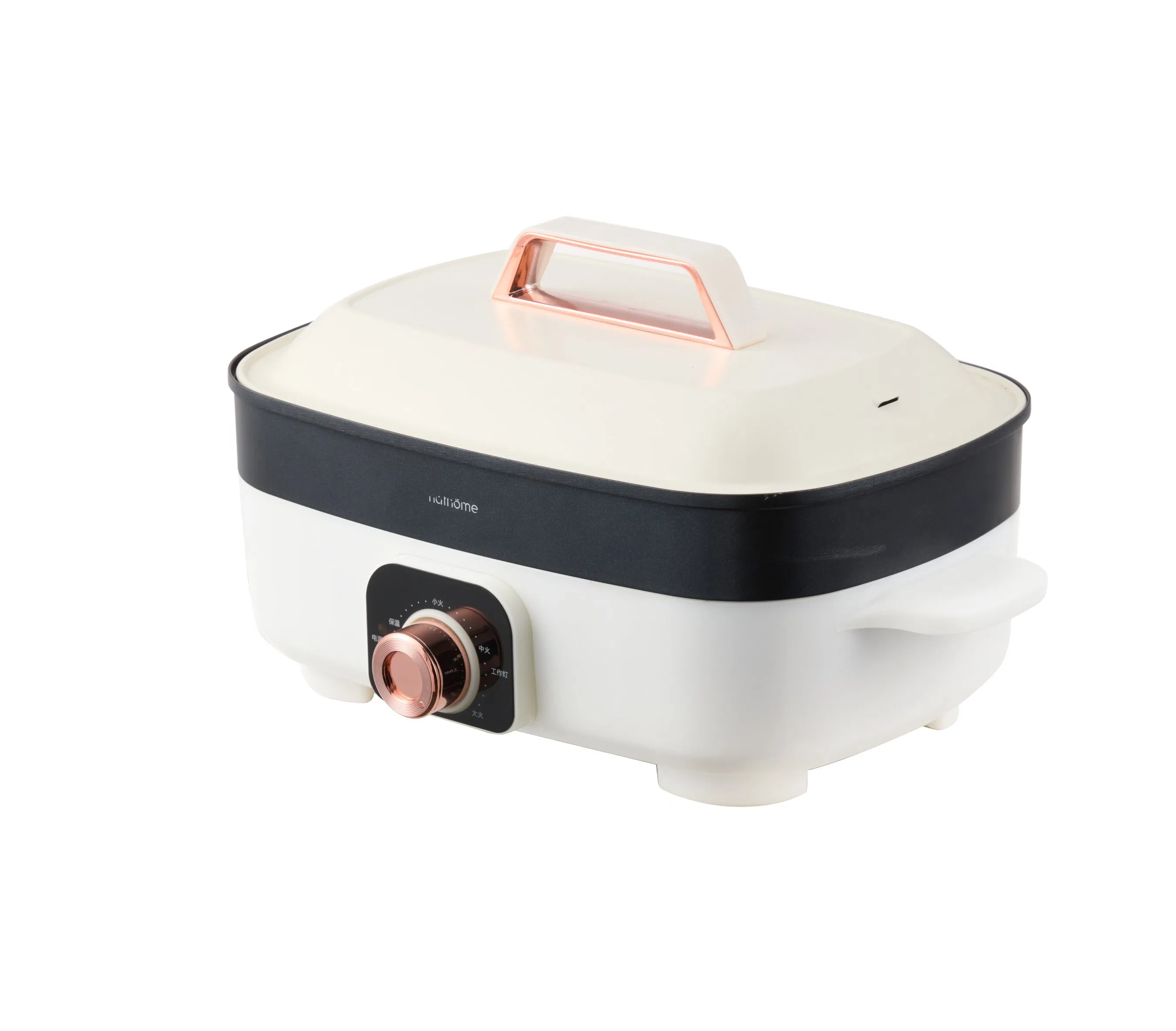 Electric Cooking Pots Cookware Grilling Baking Boiling BBQ Square Hot Pot