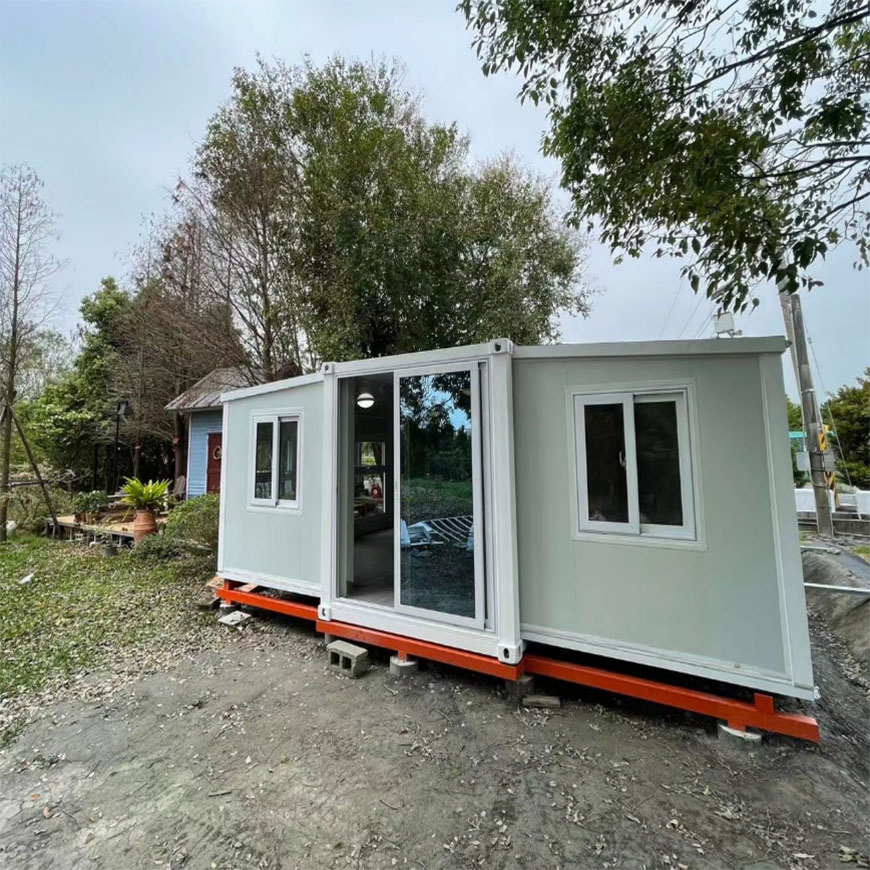 Price Prefabricated Homes Extended Expandable Container Homes 40FT Luxury House for Housing
