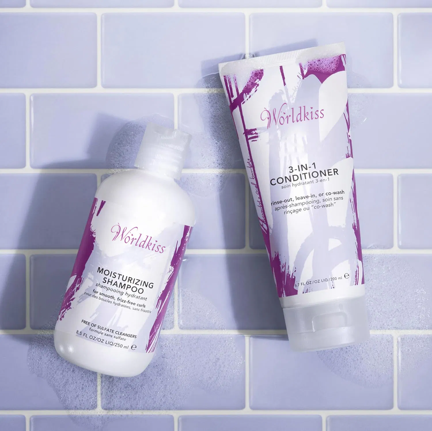 Moisturizing Shampoo Hydrating Nourishing Frizz Control Curl Enhancing Color Safe Hair Shampoo