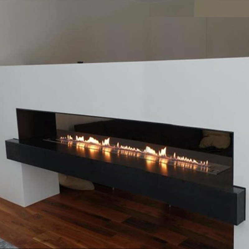 Low Heat Indoor Use Real Flame Bio Ethanol Burner for Electric Fireplace