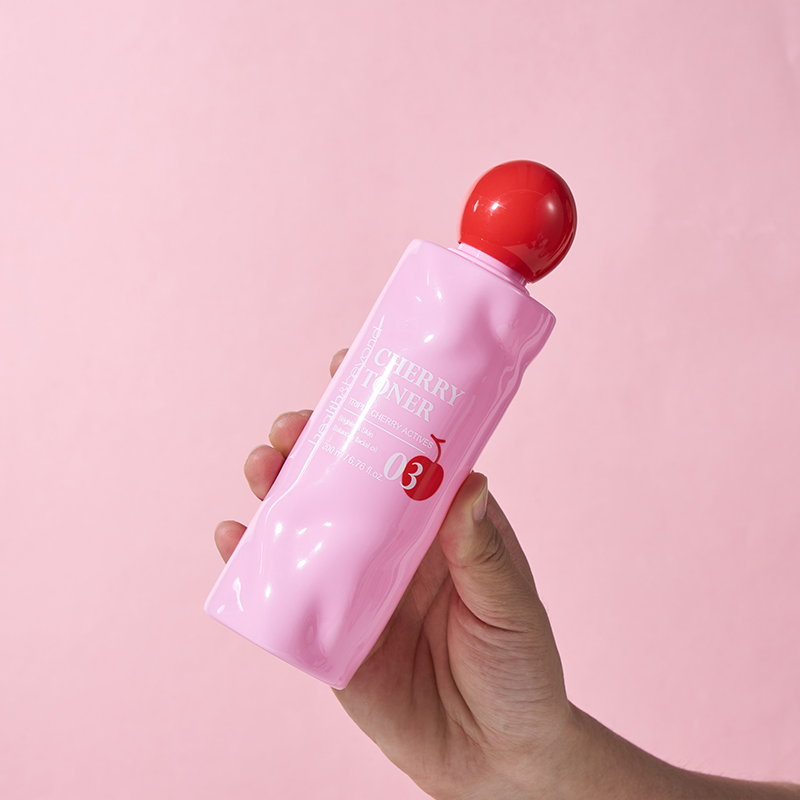 OEM Manufacture Customer Logo 200ml Moisturizing Hydrating Texture Cherry Toner