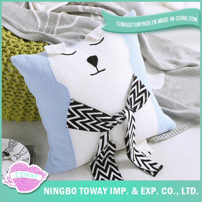 Printed Knitted Home Decorative Custom Cushion Cover Wholesale