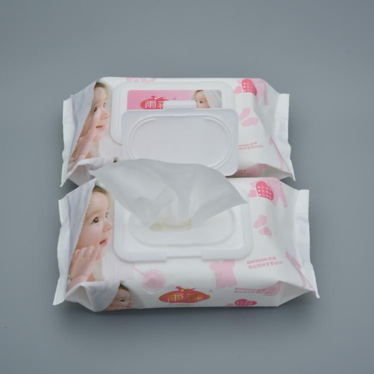 Private Label Soft Non-Woven Baby Skin Wipe Clean or Bamboo Baby Wet Wipes Biodegradable Flushable Wet Baby Tissue