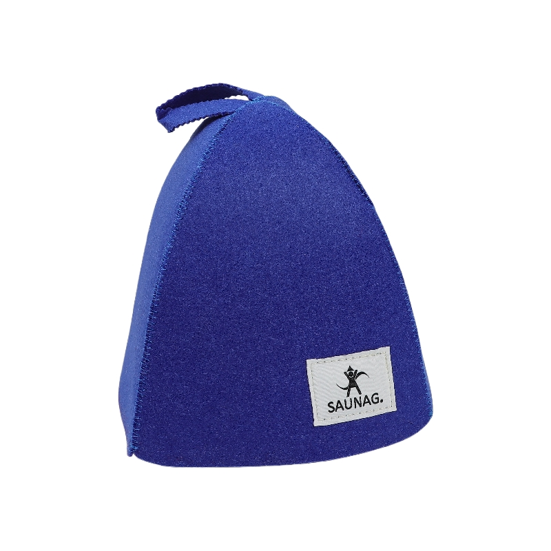 Wool Sauna Hat Eco-Friendly Insulating Hats for SPA, Sauna Room, Bathhouse, Comfortable, Breathable, Hand Finished