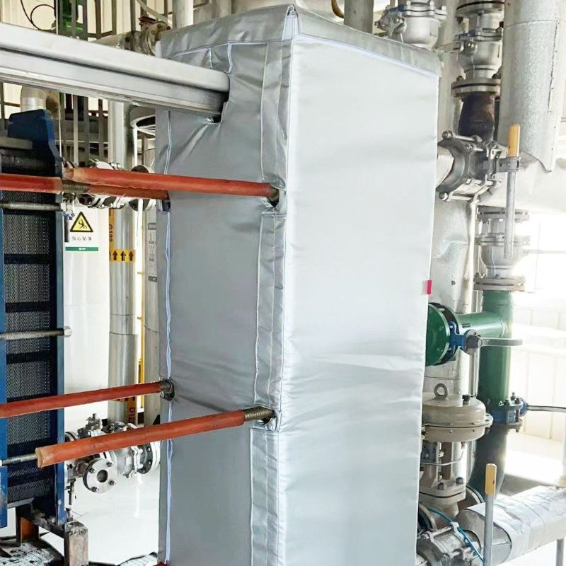 Steam Turbine and Valves Heat and Sound Insulation Blanket