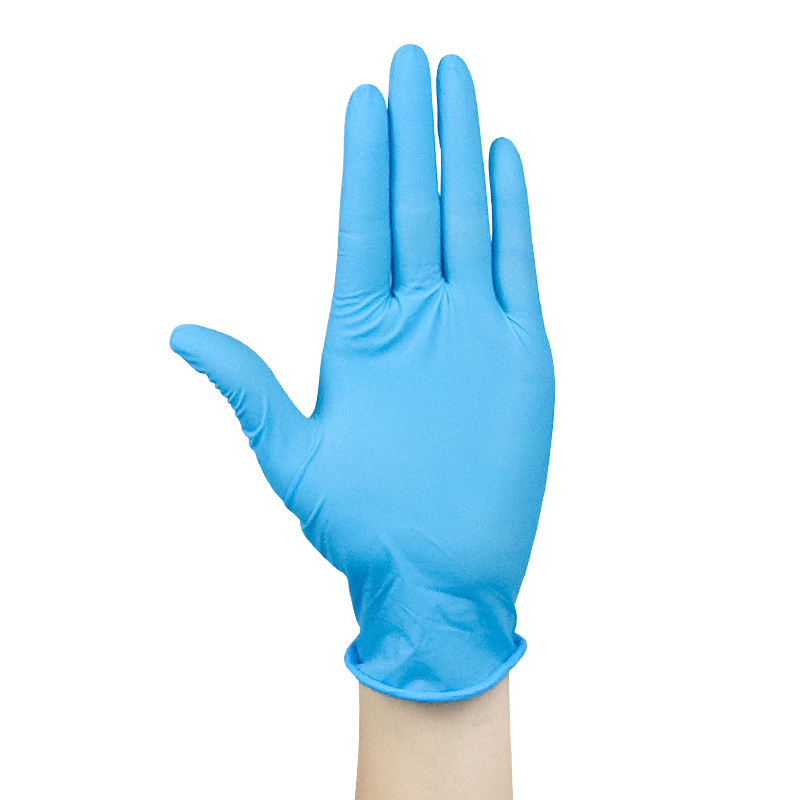 Disposable Nitrile Gloves, Food Grade Nitrile Gloves, Acid & Oil Resistant Gloves, Latex Free, Heavy Duty Gloves for Cleaning, Kitchen, Industrial Use