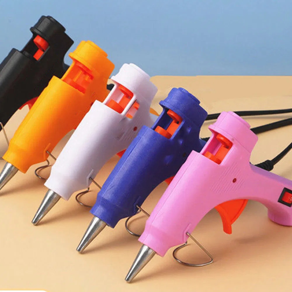 Hot Sale Specialized in Hot Melt Glue Gun Multi-Color Hand Glue Gun