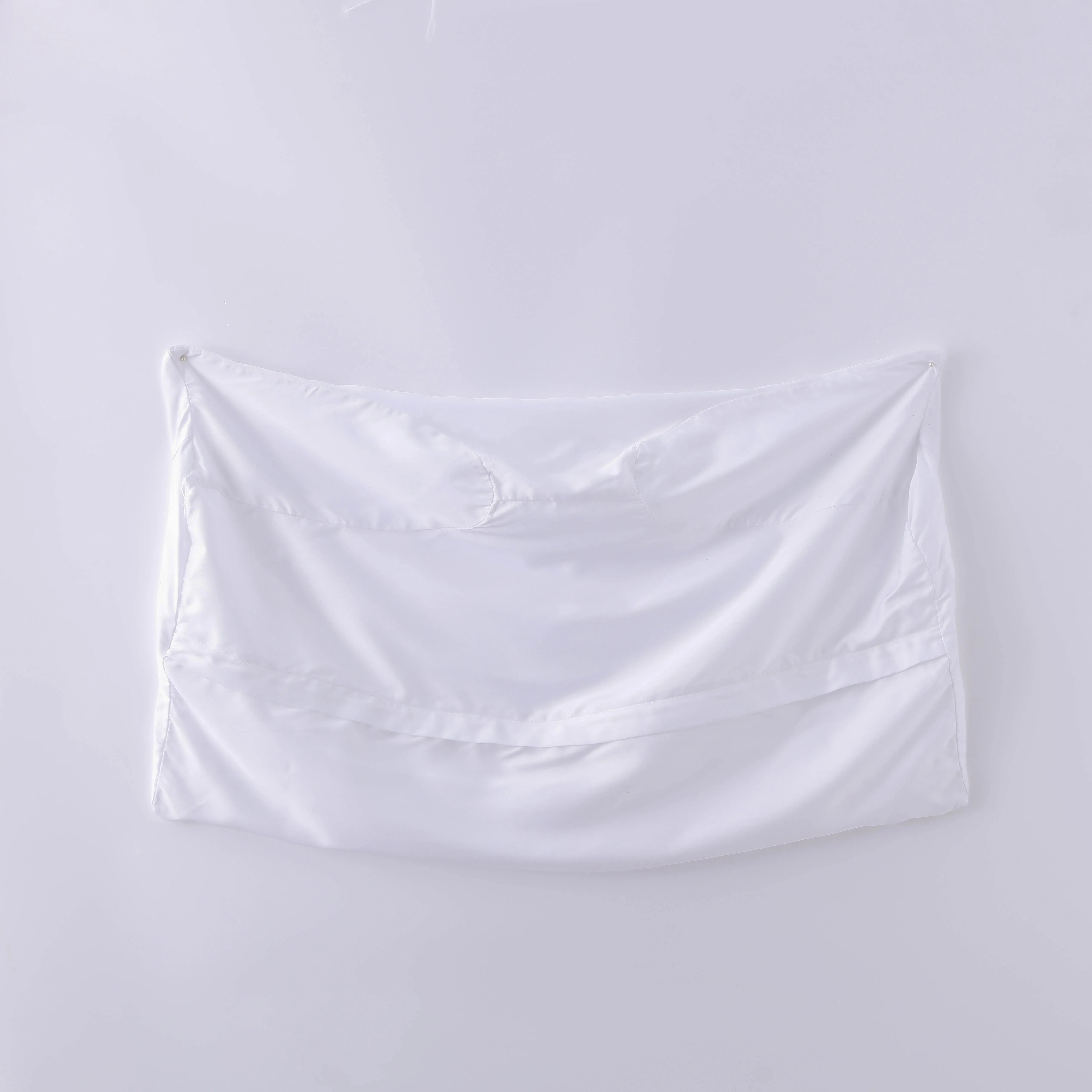 Custom Classic Style Soft Breathable White Bamboo Pillow Cases for Bedding Set