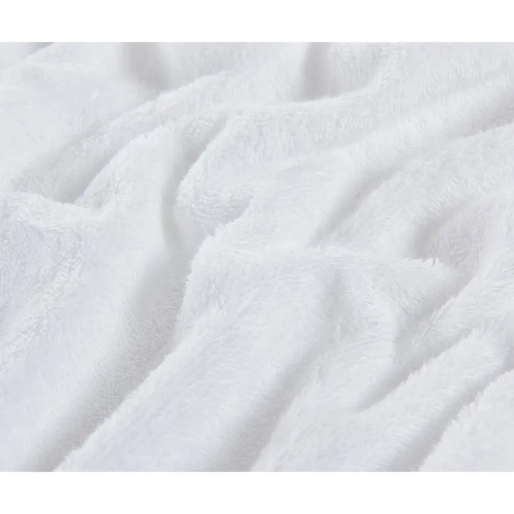 Luxury White Hand Towels Soft Cotton Highly Absorbent for Hotel SPA Bathroom