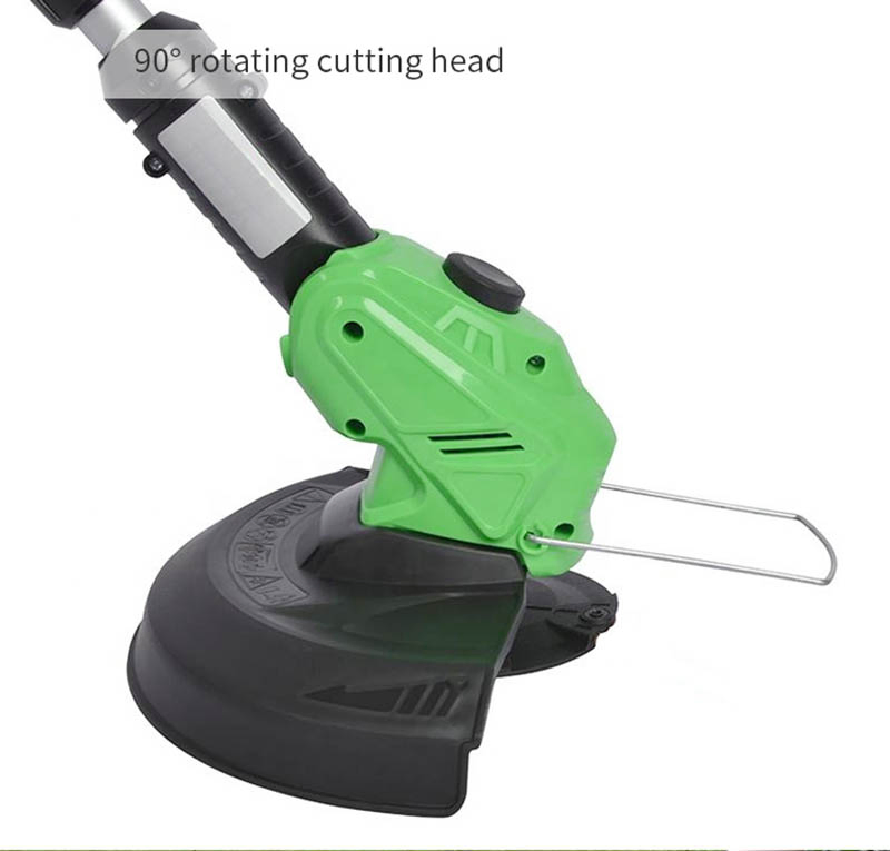 20V Cordless Garden Strimmers 2 in 1 Lawn Edger Grass Trimmer Multi Function Power String Trimmer with Telescopic Handle