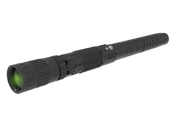 1W Green 532nm Rechargebale Laser Repeller Flashlight with Adjustable Beam