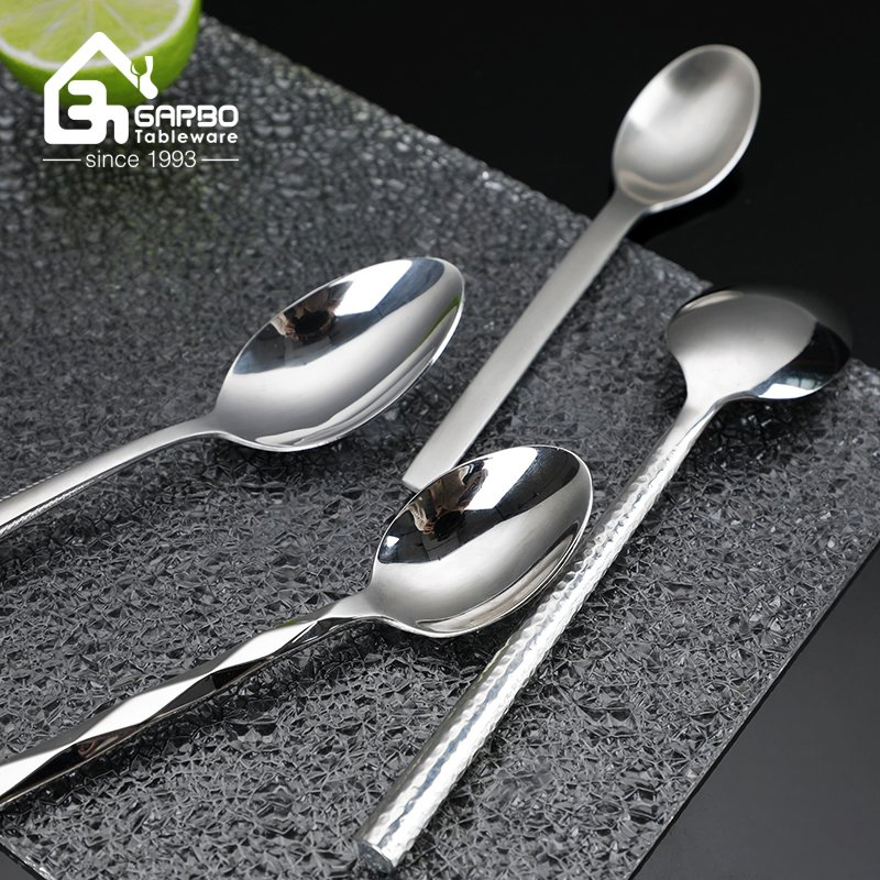304 Stainless Steel Tea Coffee Spoon Food Soup Spoons Kitchenware Utensil Flatware Cutlery Set for Home