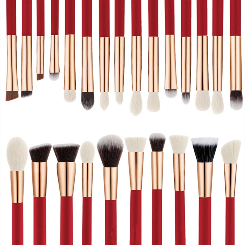 Professional Top Quality Wood Handle 25PCS Custom Logo Make up Brushes Eye Shadow Makeup Tools Brush Makeup Brush Set