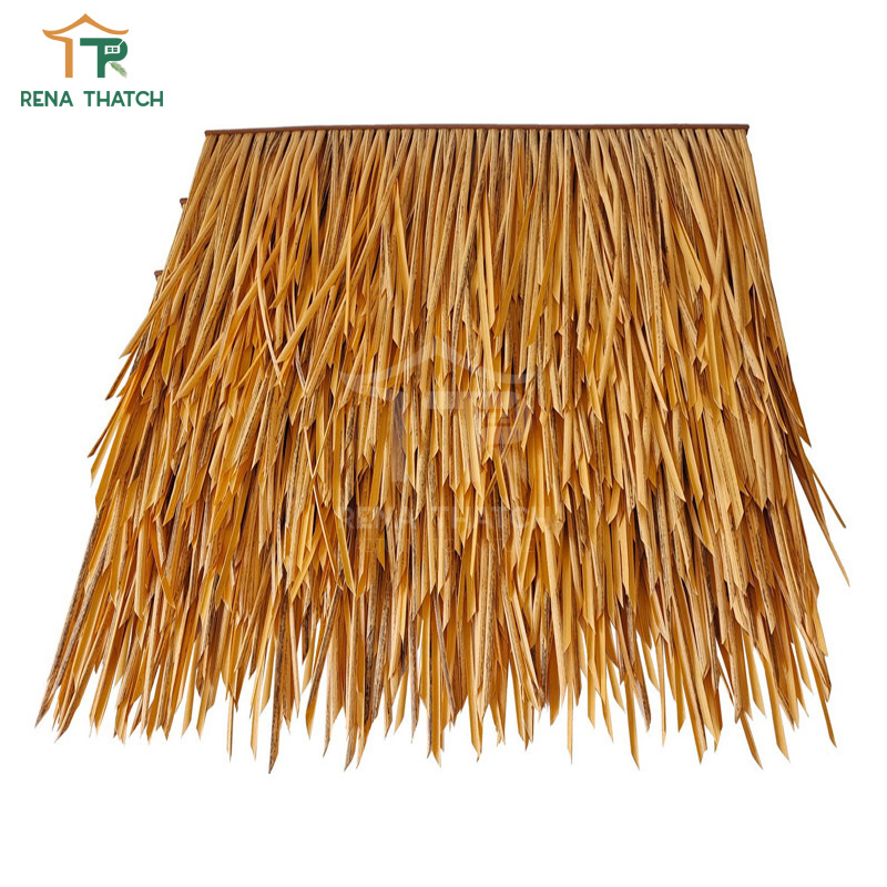 Hotsale Waterproof Palapa Synthetic Tiki Artificial Thatch for Shed Shingles Supplier