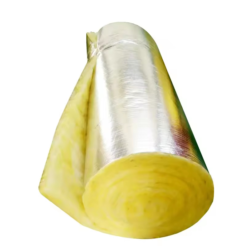 Heat Insulation Exhaust Blanket Automobile Muffler Sound Insulaion Cotton Fireproof Cotton Aluminum Foil Fiberglass Needle Felt