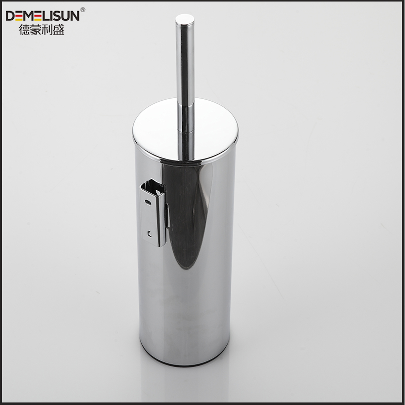 Simple Design Modern Hotel Sanitary Ware SS304 Stainless Steel Toilet Brush Holder