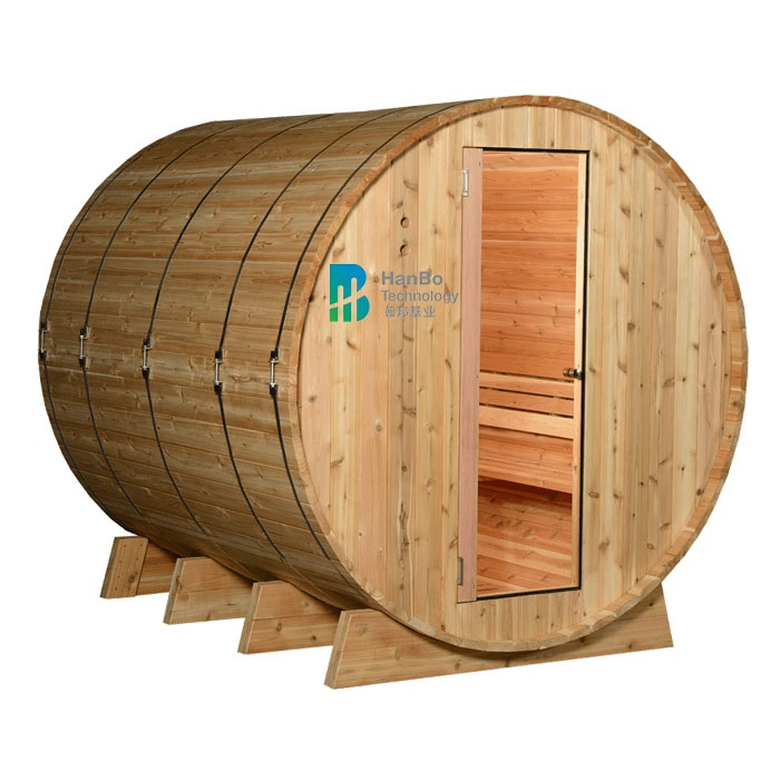 Wall Panel 4 Person Steam Sauna Room for Commercial and Home