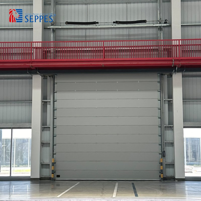 Insulated Sectional Overhead Door for Cold Storage and Temperature-Controlled Environments