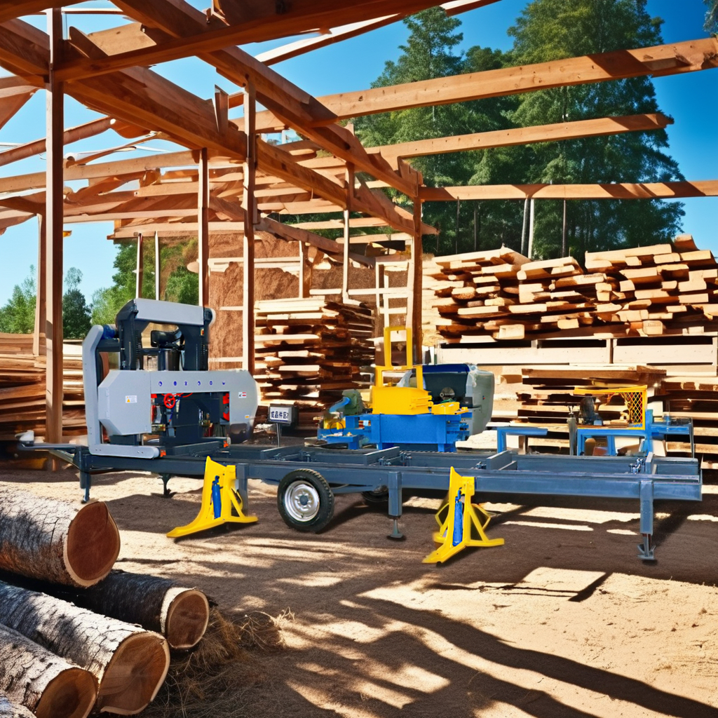 Станок ленточнопильный по дереву