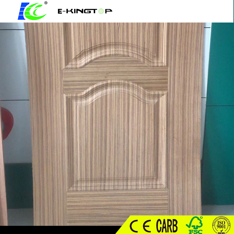 Chinese Suppliers Oak Veneer Hardboard HDF Molded Laminate Door Skin