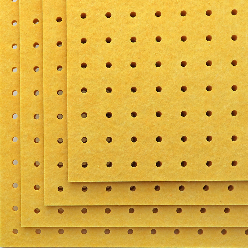 Super Fireproof Noise Cancelling Polyester Fiber Pet Felt Acoustic Board