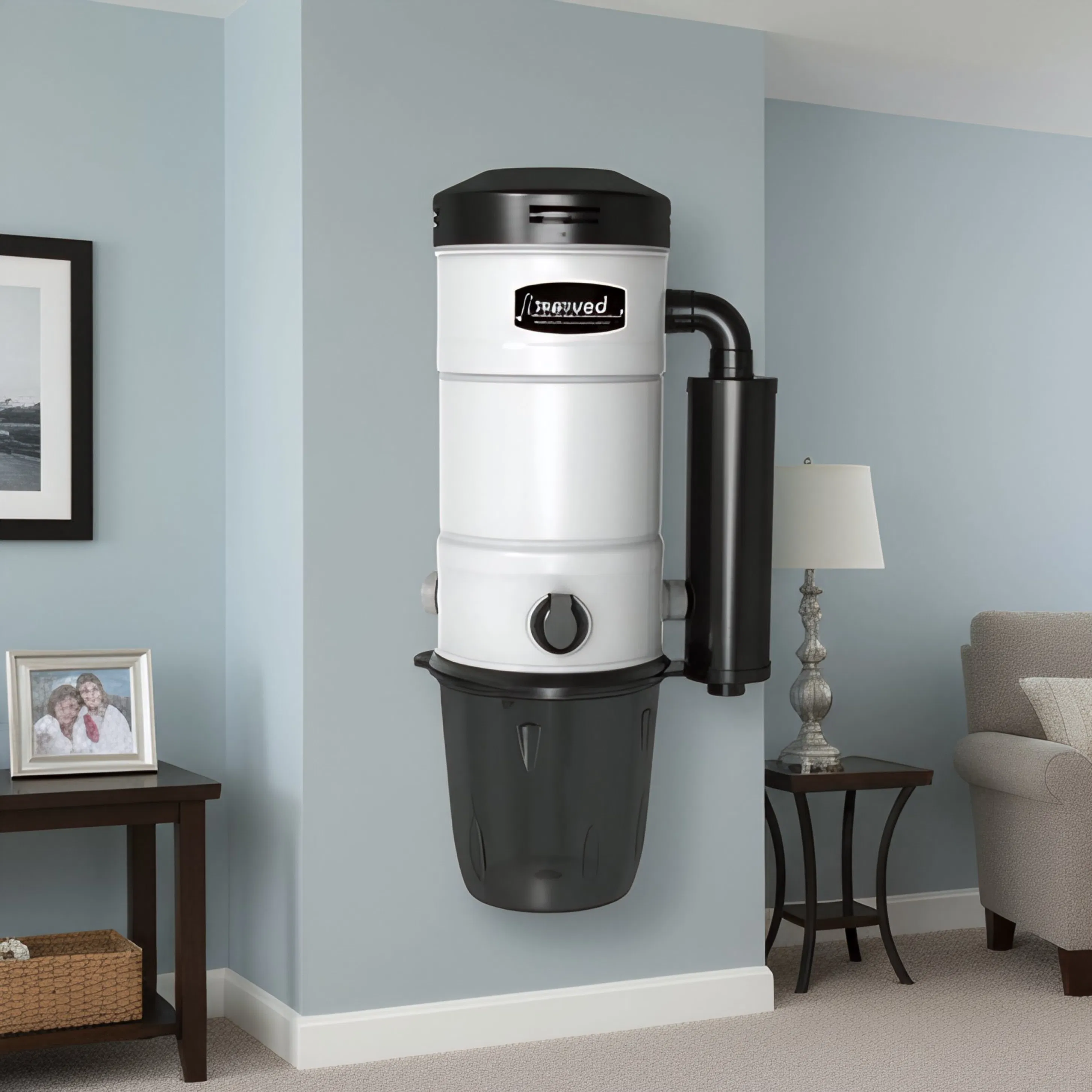 Clean and Eco-Friendly Vacuum Cleaner in Elegant White Finish