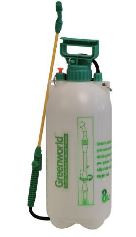 8L Manual Plastic Pump Sprayer
