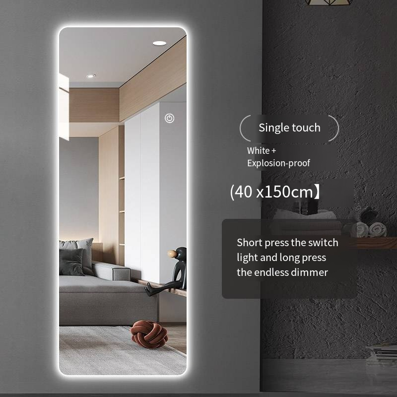 Luxury Home Hotel Different Size Vanity Wall-Hanging Rectangle Shaped Frame-Less Full-Length Dressing Clothing Mirror with Durable Decoration Furniture