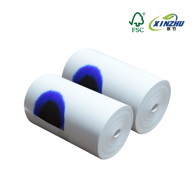 China Wholesale Chromogenic Thermal Paper Self-Adhesive Label Roll Raw Material Dyed Label Sticker
