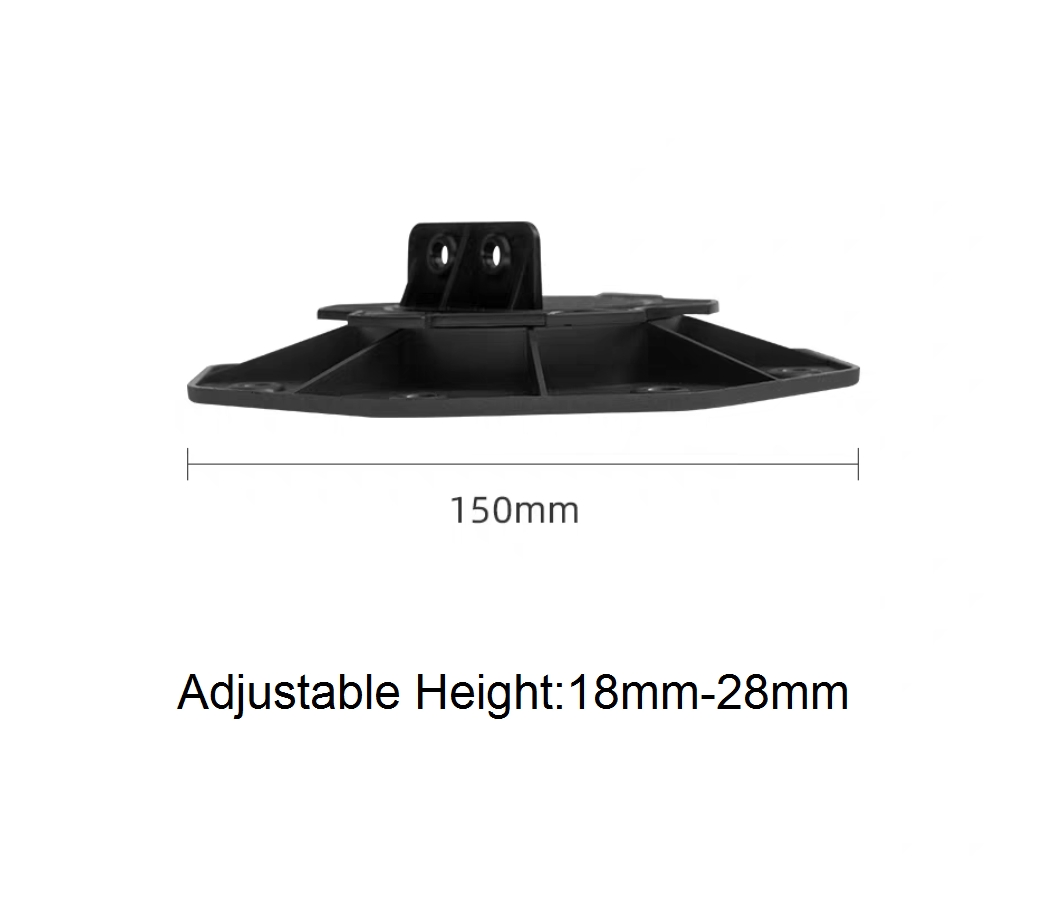 Sustainable Outdoor Adjustable Plastic Pedestal Support with Online Technical Support