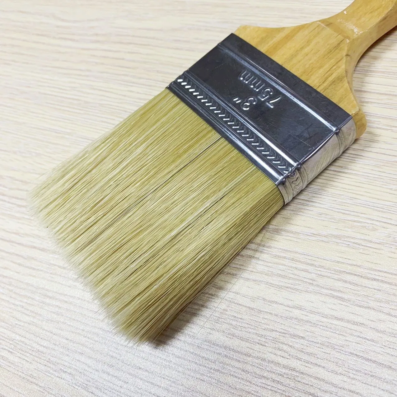 High Quality 1" to 4" Varnished Red-Top Wooden Handle Paint Brush with Quality Bristle for Any Project or for Indoor Outdoor Paint Job