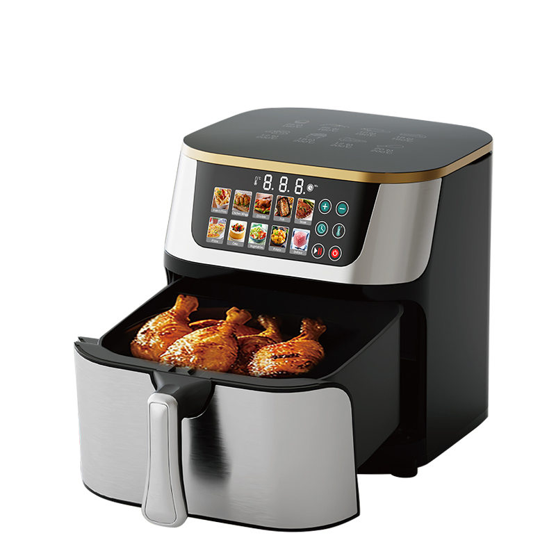 Family Size Oil-Free Hot Air Fryer with 1400W Power