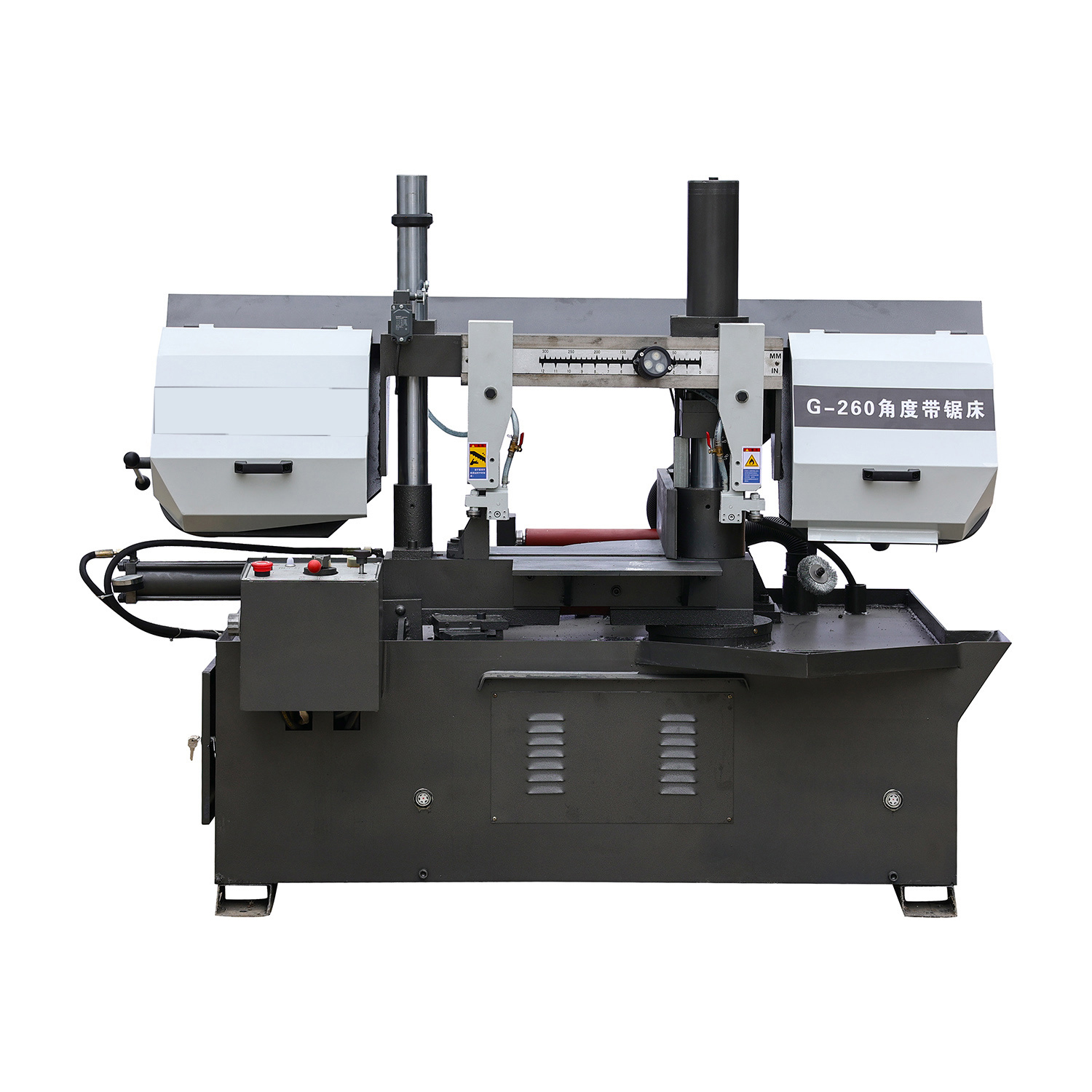 Ленточная пила по металлу горизонтальная G-260