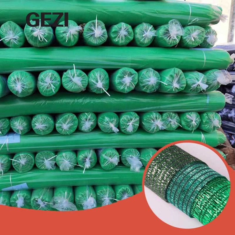 Затеняющая сетка HDPE для теплиц и парковок, 30-90%