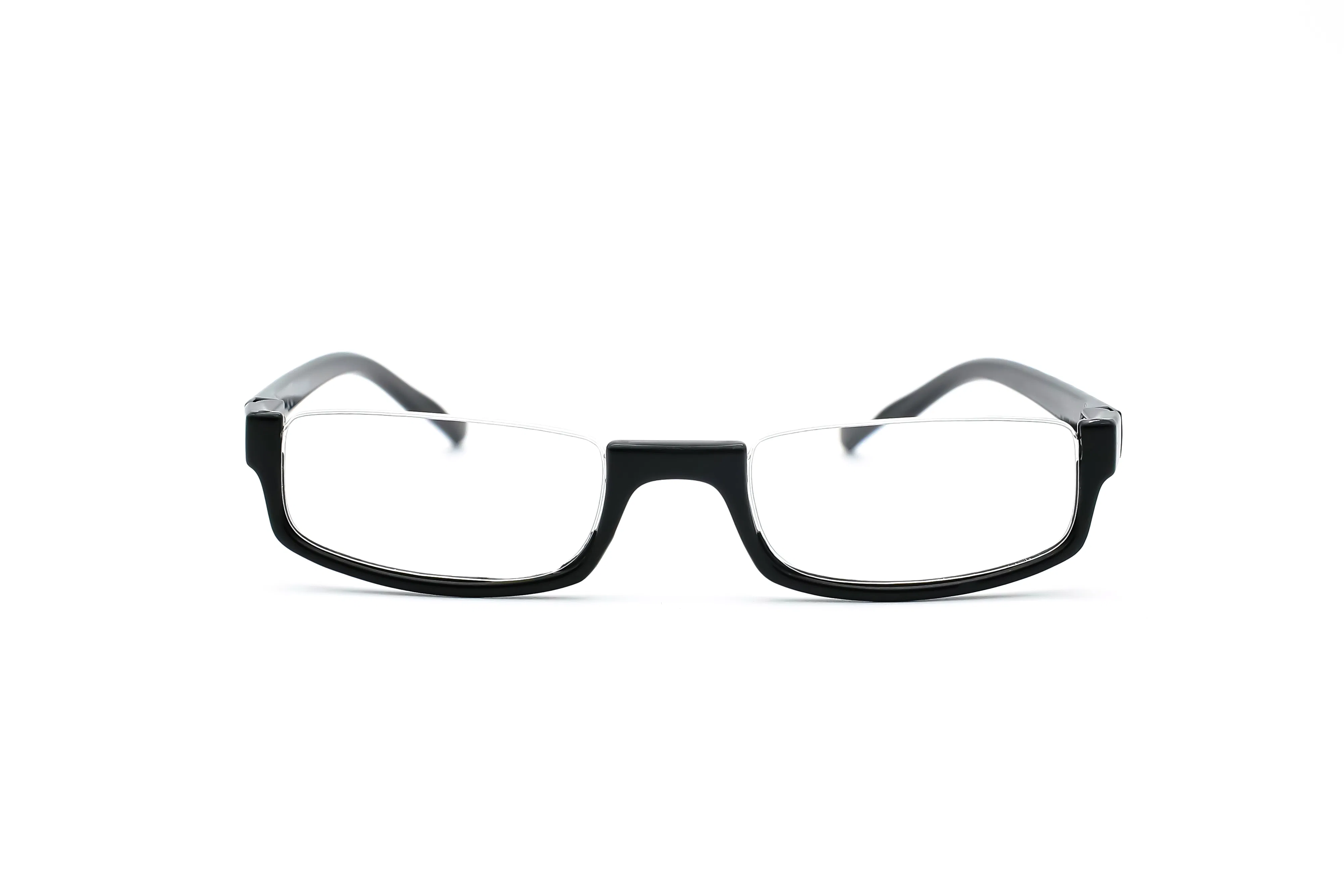 Small Square Classic Half Frame Anti Blue Light Reading Glasses
