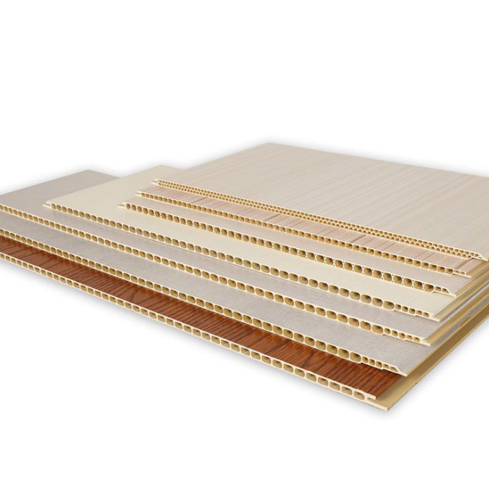 Factory Price New Material Wood Grain Wall Panel PVC Decorative Sheet