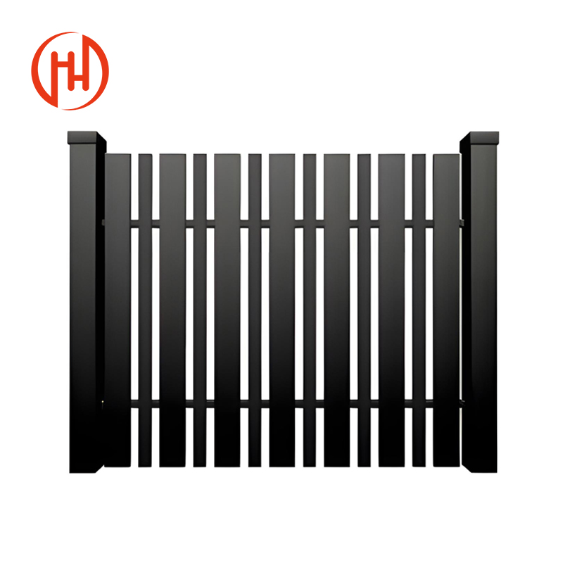 Heavy Duty Aluminum Horizontal Slat Fencing Screen Metal Garden Slat Fence